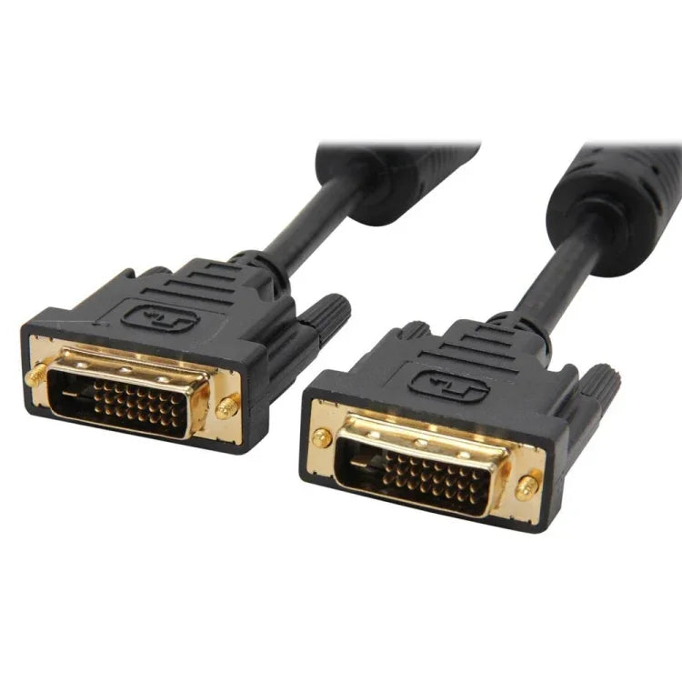 DVI 24+1P Stecker auf DVI 24+1P Stecker Kabel, Länge: 1,5m