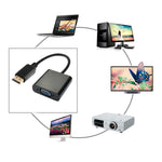 DisplayPort-Stecker zu VGA-Buchse Adapter