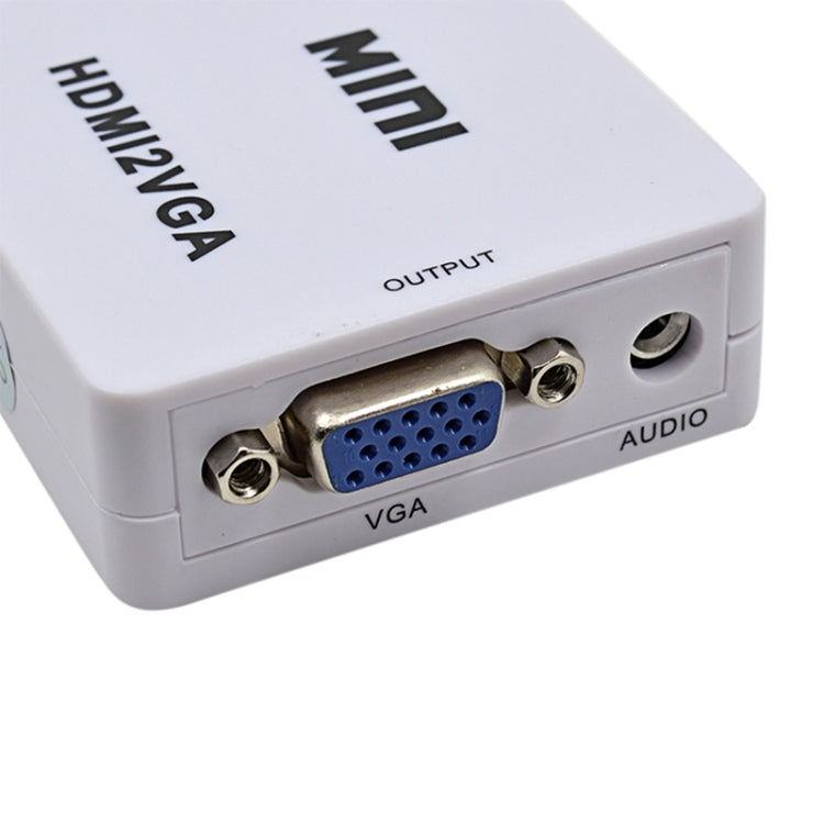 Mini HDMI zu VGA Audio Konverter, Mini HDMI zu VGA