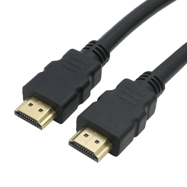 1,5m vergoldetes HDMI zu 19-poliges HDMI-Kabel, Version 1.4, unterstützt 3D / HD TV / XBOX 360 / PS3 / Beamer / DVD-Player etc., Länge: 1,5m
