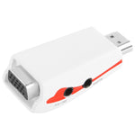 Full HD 1080P HDMI zu VGA Adapter für Strom und Audio, S-PC-0470, S-PC-0470B