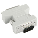 DVI-I 24 + 5-polige Buchse zu VGA 15-poliger Stecker Konverteradapter, DVI 24+5-polige Buchse