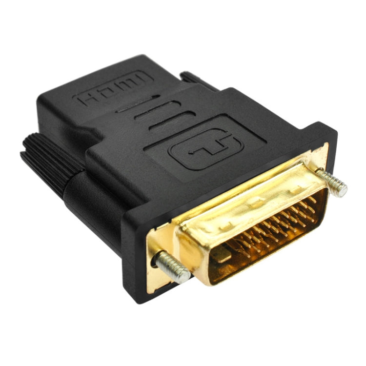 DVI-D 24+1-poliger Stecker zu HDMI 19-poliger Buchse Adapter für Monitor / HDTV