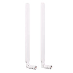 2 Stück B593 5dBi SMA Stecker 4G LTE Router Antenne, B593 5dBi Antenne Weiß, B593 5dBi Antenne Schwarz