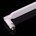 2 Stück B593 5dBi SMA Stecker 4G LTE Router Antenne, B593 5dBi Antenne Weiß, B593 5dBi Antenne Schwarz