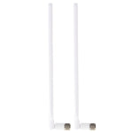 2 Stück B593 5dBi SMA Stecker 4G LTE Router Antenne, B593 5dBi Antenne Weiß, B593 5dBi Antenne Schwarz