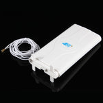 LF-ANT4G01 Innen 88dBi 4G LTE MIMO Antenne mit 2 Stück 2m Anschlusskabel, CRC9 Anschluss, CRC9 Anschluss