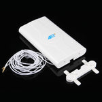 LF-ANT4G01 Innen 88dBi 4G LTE MIMO Antenne mit 2 Stück 2m Anschlusskabel, CRC9 Anschluss, CRC9 Anschluss