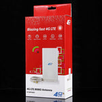 LF-ANT4G01 Innen 88dBi 4G LTE MIMO Antenne mit 2 Stück 2m Anschlusskabel, CRC9 Anschluss, CRC9 Anschluss