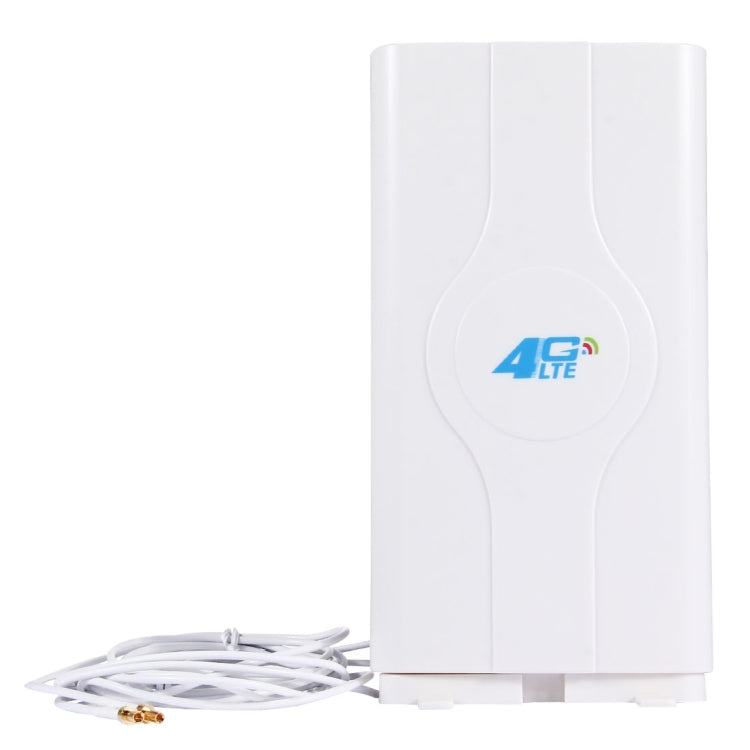 LF-ANT4G01 Innen 88dBi 4G LTE MIMO Antenne mit 2 Stück 2m Anschlusskabel, TS-9 Anschluss, TS-9 Anschluss
