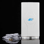 LF-ANT4G01 Innen 88dBi 4G LTE MIMO Antenne mit 2 Stück 2m Anschlusskabel, TS-9 Anschluss, TS-9 Anschluss