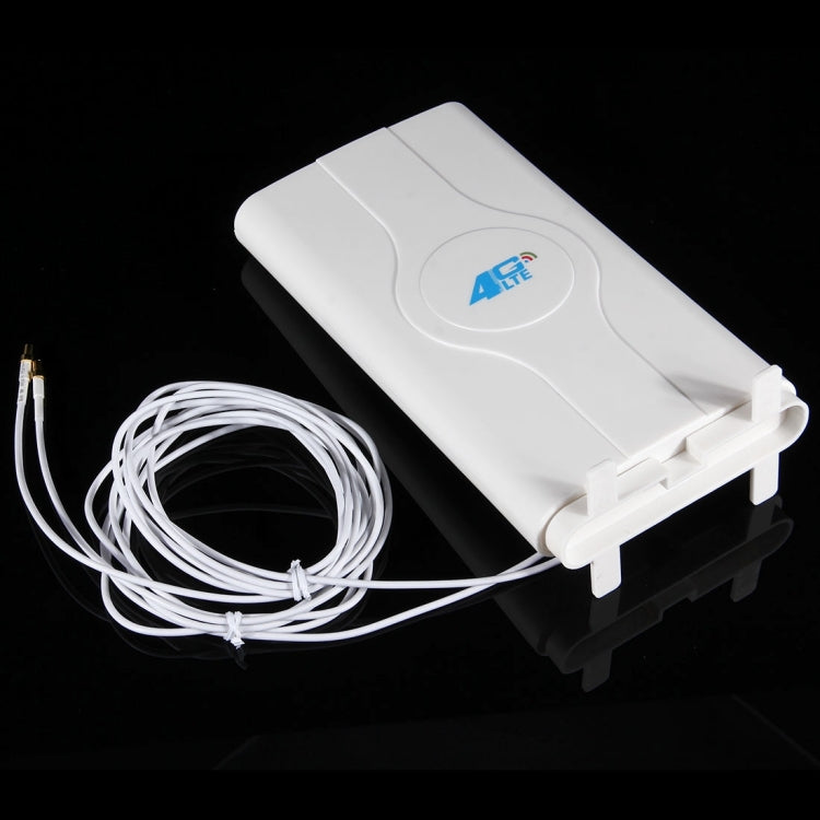 LF-ANT4G01 Innen 88dBi 4G LTE MIMO Antenne mit 2 Stück 2m Anschlusskabel, TS-9 Anschluss, TS-9 Anschluss