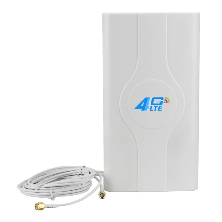 LF-ANT4G01 Indoor 88dBi 4G LTE MIMO Antenne mit 2 Stück 2m Anschlusskabel, SMA Anschluss, SMA Anschluss