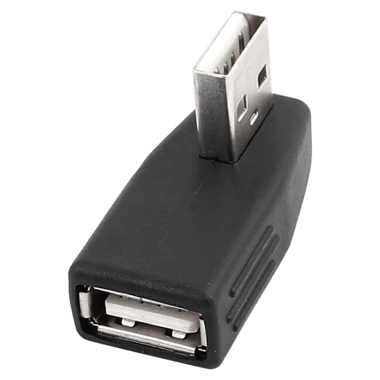 USB 2.0 AM zu AF Adapter mit 90 Grad Winkel, unterstützt OTG Funktion, 90 Grad rechter Winkel, 90 Grad linker Winkel