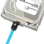 7-poliges SATA 3.0 Buchse zu 7-poligem SATA 3.0 Buchse HDD Datenkabel, Länge: 50cm