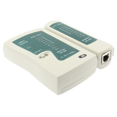 Netzwerkkabel Tester RJ45 RJ11 RJ12 Cat5 UTP LAN Netzwerk Werkzeug, RJ45/RJ11 Grün