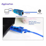USB 1.1 RJ45 LAN Karte 10/100M Ethernet Netzwerkadapter