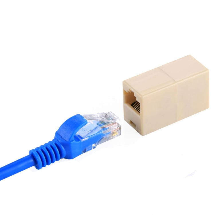 RJ45 Netzwerkwechsler LAN Verlängerungsadapter Stecker, RJ45 Buchse zu Buchse
