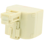 RJ11 Stecker zu 2 RJ11 Buchsen Steckdosenadapter Konverter
