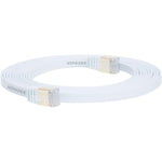 Vergoldeter Stecker CAT7 Hochgeschwindigkeits 10Gbps Ultrathin Flaches Ethernet Netzwerk LAN Kabel, 1m, 2m, 3m, 5m, 10m, 15m, 20m, 25m, 30m