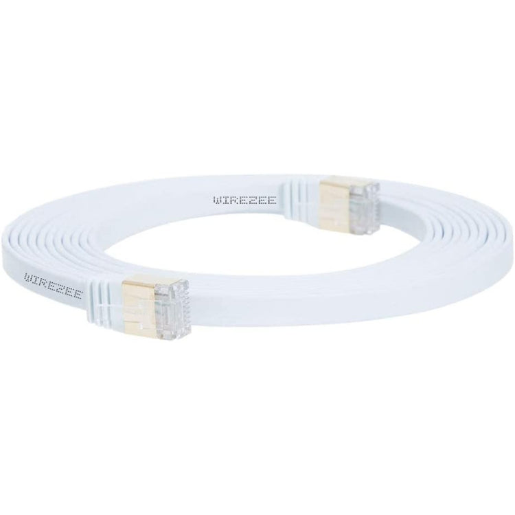 Vergoldeter Stecker CAT7 Hochgeschwindigkeits 10Gbps Ultrathin Flaches Ethernet Netzwerk LAN Kabel, 1m, 2m, 3m, 5m, 10m, 15m, 20m, 25m, 30m