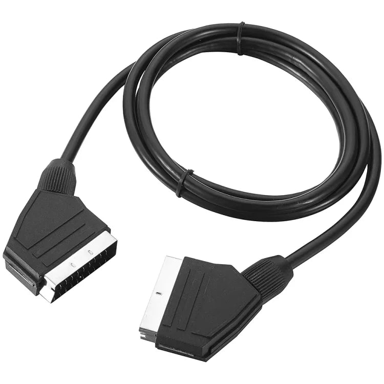 20-poliges SCART-auf-SCART-Kabel für DVD/HDTV/AV/TV, Kabellänge: 1,5 m, 1,5 m