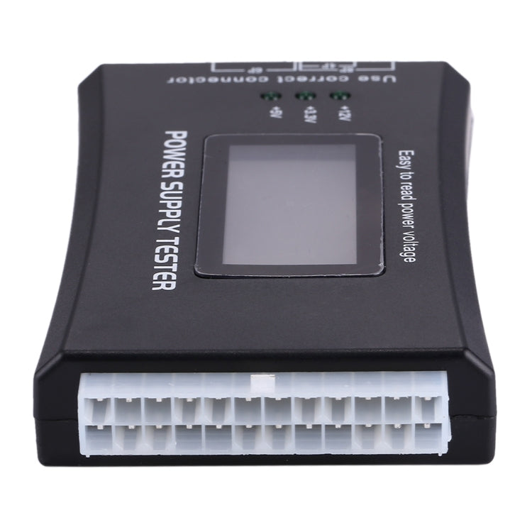 Digitales LCD-Display PC-Computer 20/24-Pin Netzteiltester Prüfer Leistungs-Messdiagnosegerät, ATX-Anschluss mit LCD