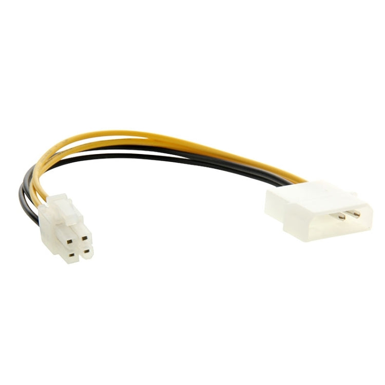 Motherboard Molex IDE 2-polig zu 4-poligem ATX P4 12V ATX CPU Stromanschluss Adapterkabel, 2-polig männlich zu 4-polig weiblich