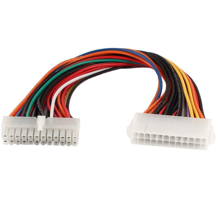 24-polig männlich zu 24-polig weiblich ATX Verlängerungskabel, Länge: 25cm, 24-polig männlich zu 24-polig weiblich, 25cm
