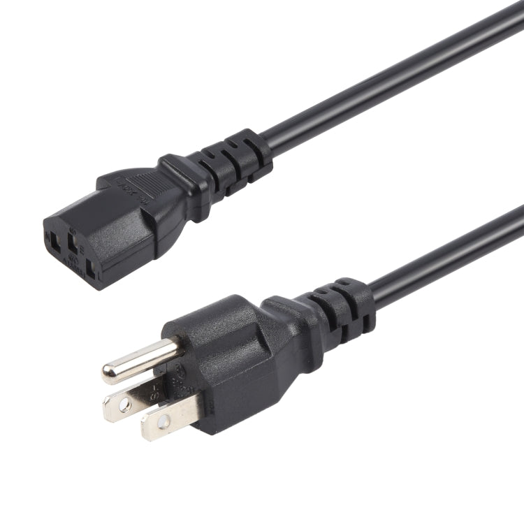 Universelle US 3-polige AC-Stromkabel für Desktop-Computer Drucker Monitor Stecker, Länge: 1,8m, 1,8m