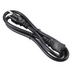 Universelle US 3-polige AC-Stromkabel für Desktop-Computer Drucker Monitor Stecker, Länge: 1,8m, 1,8m