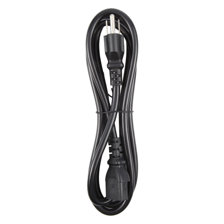 Universelle US 3-polige AC-Stromkabel für Desktop-Computer Drucker Monitor Stecker, Länge: 1,8m, 1,8m