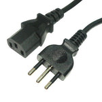 3-poliges AC-Desktop-PC-Kabel Italienischer Standard, Kabellänge: 1,5m, Italienischer Stecker, 1,2m, Italienischer Stecker, 1,5m