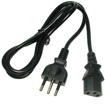 3-poliges AC-Desktop-PC-Kabel Italienischer Standard, Kabellänge: 1,5m, Italienischer Stecker, 1,2m, Italienischer Stecker, 1,5m
