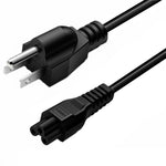 3-poliges US-Notebook-Stromkabel, Kabellänge: 1,5m, US-Stecker, Länge: 1,5m