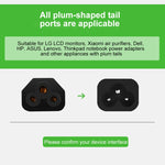 3-poliges US-Notebook-Stromkabel, Kabellänge: 1,5m, US-Stecker, Länge: 1,5m