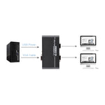 VGA-102A 1-zu-2-Port 1920 x 1440 VGA-Verteiler, 2 Ports