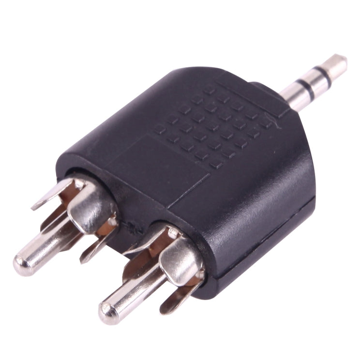 2 RCA Stecker zu 3,5mm Stecker Audio Y-Adapter, 2 RCA Stecker zu 3,5mm