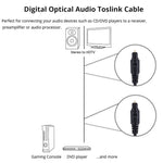 4,0mm Außendurchmesser Stecker zu Stecker Glasfaser Digital-Audiokabel für DVD HDTV, Länge: 2m, Außendurchmesser: 4,0mm