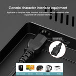 EU Power Cord, Cable Length: 1.2m, 1.2m