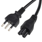 3-poliges italienisches Notebook-Netzkabel, Länge: 1,5m, 1,2m