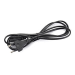 Hochwertiges 2-poliges EU-Netzkabel für Notebook, Länge: 1,5m, 2-poliger EU-Stecker, Länge: 1,5m