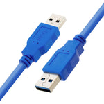 USB 3.0 A Stecker auf A Stecker AM-AM Verlängerungskabel, Länge: 3m, Länge: 1m