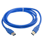 USB 3.0 A Stecker auf A Stecker AM-AM Verlängerungskabel, Länge: 1,5m, Länge: 1,5m