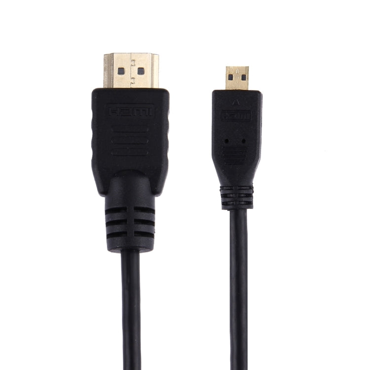 1,5m Micro HDMI zu HDMI 19-Pin Kabel, Version 1.4, unterstützt 3D, HDMI Stecker, unterstützt 3D, Länge: 1,5m