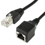 RJ45 Buchse auf Stecker Cat Netzwerk Verlängerungskabel, Länge: 1,5m, 1,5m RJ45 Stecker
