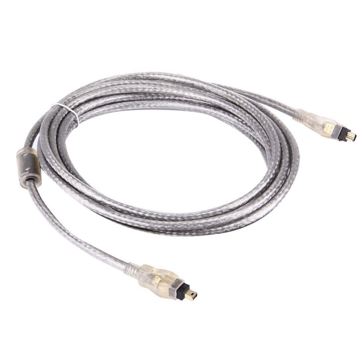 Hochwertiges Firewire IEEE 1394 4-poliger Stecker auf 4-poliger Stecker Kabel, Länge: 3m (vergoldet), 4-polig auf 4-polig (3m)