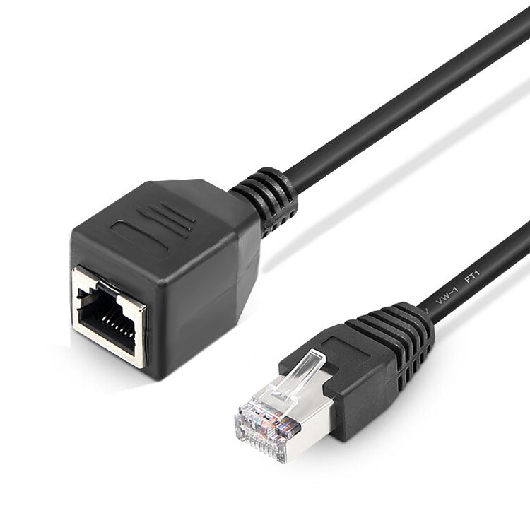 RJ45 Buchse auf Stecker Cat Netzwerk Verlängerungskabel, Länge: 30cm, 30cm RJ45 Stecker