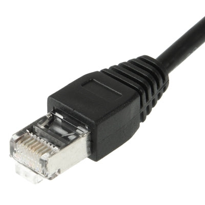RJ45 Buchse auf Stecker Cat Netzwerk Verlängerungskabel, Länge: 30cm, 30cm RJ45 Stecker