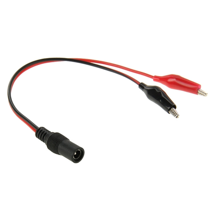 5,5 x 2,1mm Weiblicher Stromstecker Krokodilklemme Testkabel